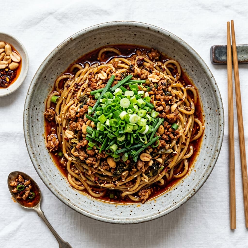 Authentic Dan Dan Noodles